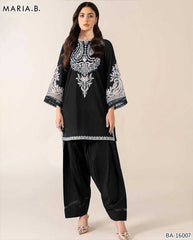 Maria B Luxury Lawn 90/70 โ Embroidered 2-Piece Dress