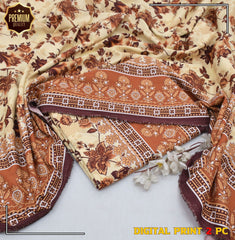 Floral Charm Digital Printed 2-Piece Suit – Volume 2025