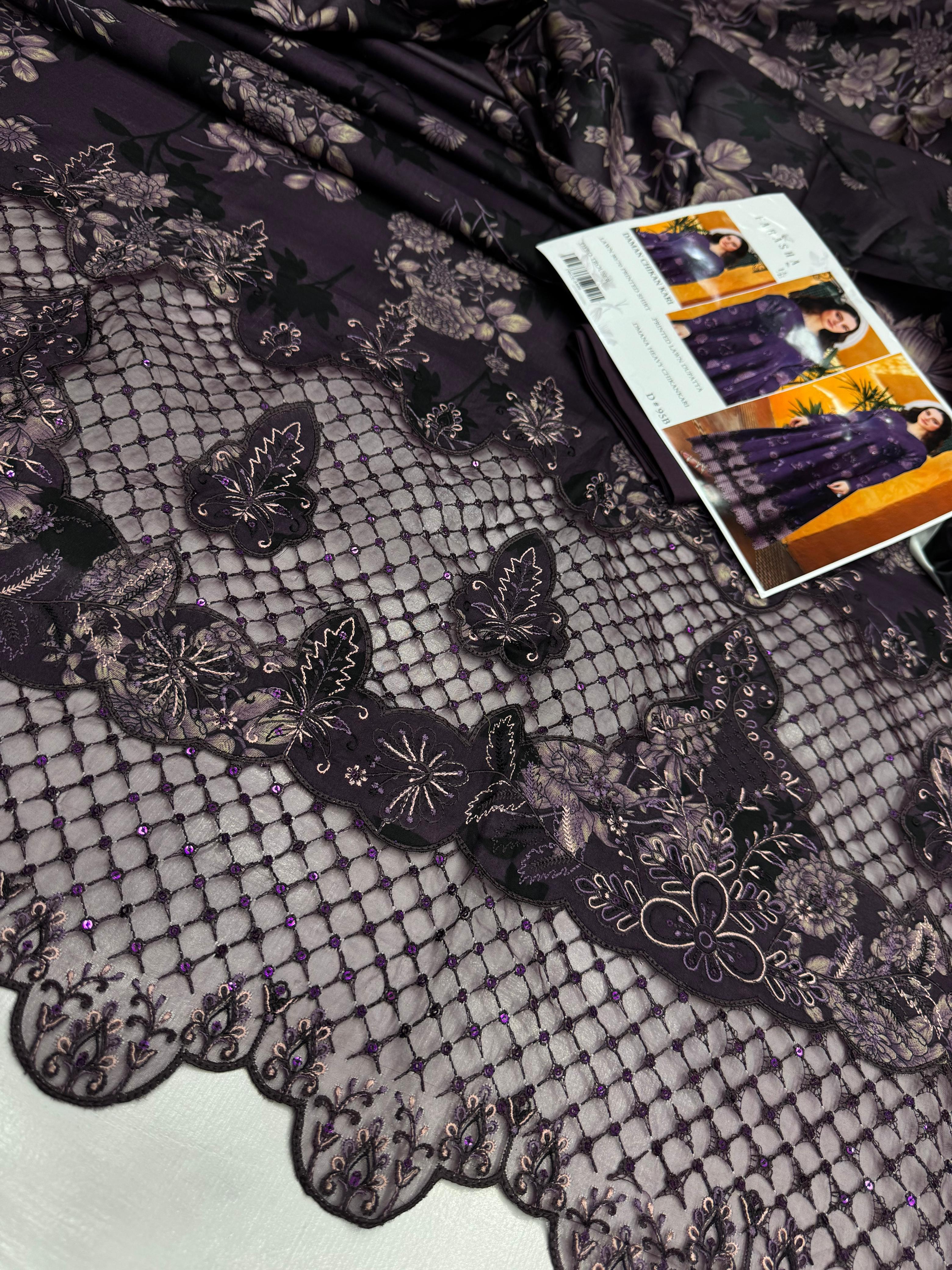 Premium Lawn Suit with Printed Dupatta