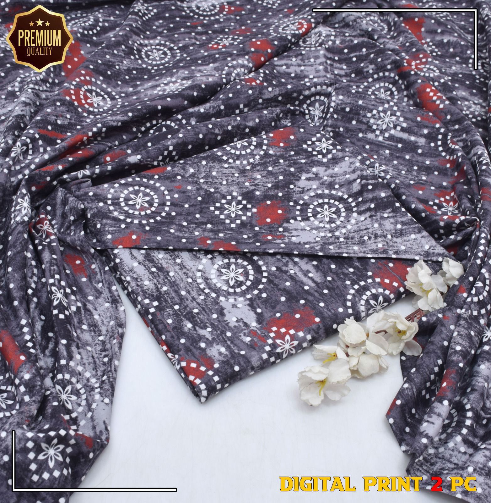 Floral Prints 2-Piece Suit – Volume 2025 (Micro Polo Cotton)