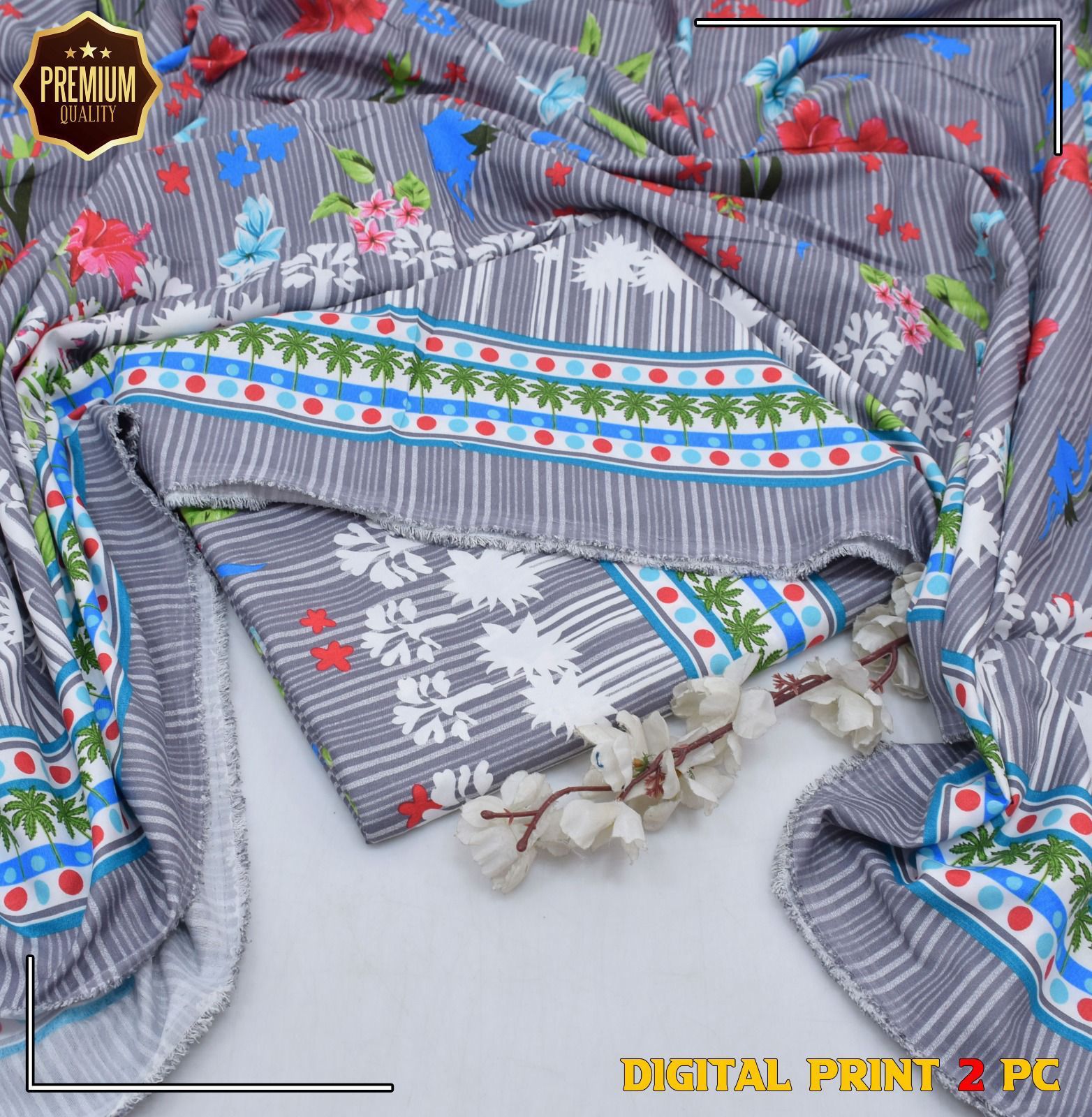 Premium Bloom Floral 2-Piece Collection