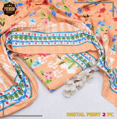 Floral Luxe Digital Print 2-Piece Suit