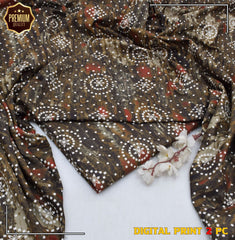 Floral Elegance Digital Print 2-Piece Suit – Volume 2025